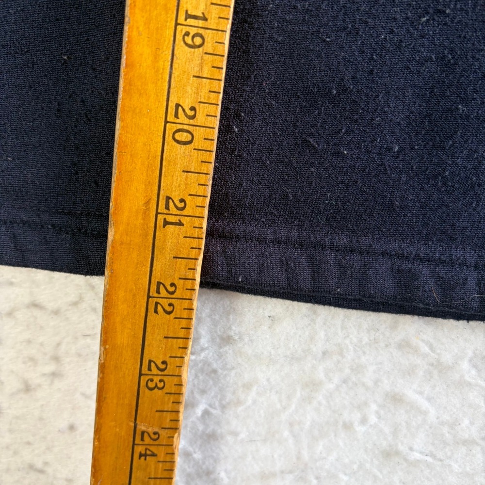 Patagonia Capilene Henley Mens Medium Navy Blue Vintage 90s Fleece Pullover - Picture 7 of 9